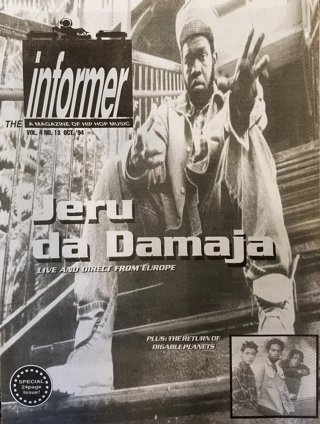 N4MR Hip-Hop Magazine Jeru Da Damaja,  Issue 13