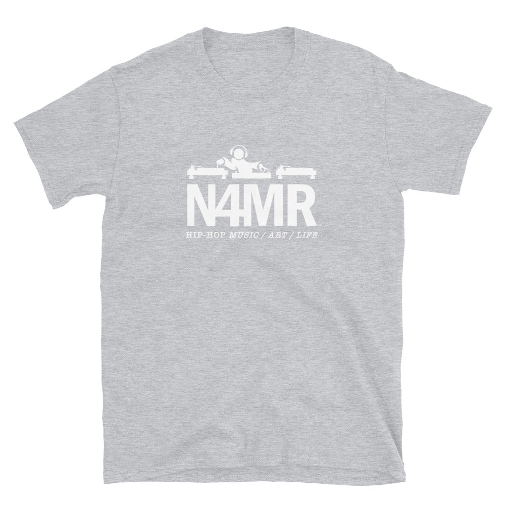 N4MR DJ and Logo T-shirt - short sleeve Unisex T-Shirt